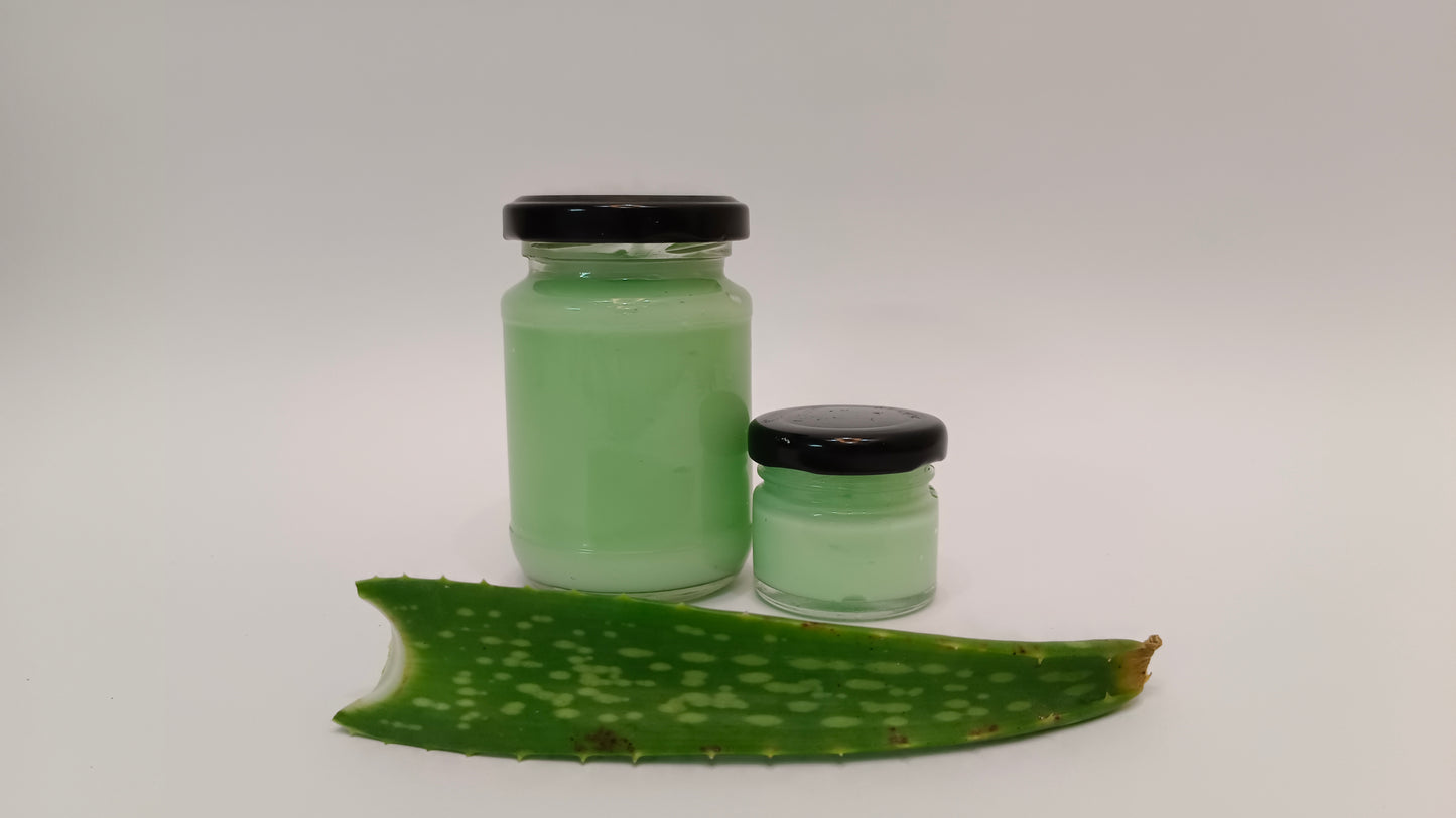 Organic aloe vera moisturizer